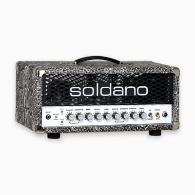 Soldano SLO-30 Custom Snakeskin 30 Watt Tube Guitar Amplifier Head image 2
