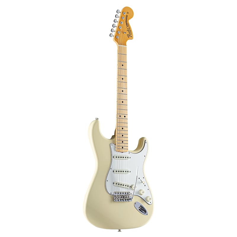 Fender '68 Stratocaster Deluxe Closet Classic Aged Vintage White - Electric Guitar image 1