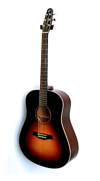 Seagull s6 spruce sunburst gt top
