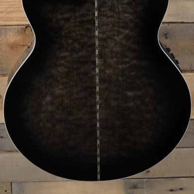 Michael Kelly Dragonfly 4 Acoustic/Electric Bass Smoke Burst image 3