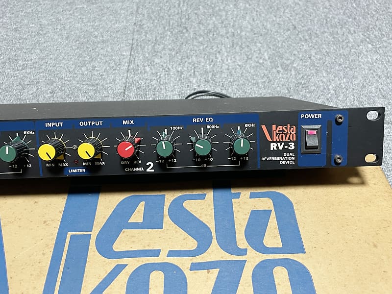 完動品 レア Vesta kaza RV-3 スプリングリバーブ Vestax 完動品