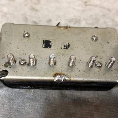 1960's Gibson Patent Number Sticker T-Top humbucker pickup reverse 