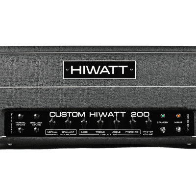 DR201 - Custom Hiwatt 200 Head image 1