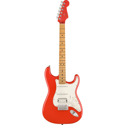 Fender Limited Edition Player Stratocaster HSS - Fiesta Red with Matching Headstock image 1