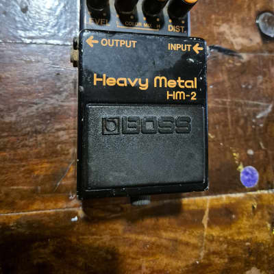 Reverb.com listing, price, conditions, and images for boss-hm-2-heavy-metal