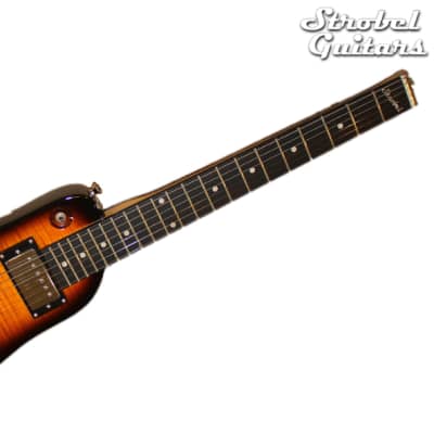 Strobel Rambler Travel Guitar - Tobacco Sunburst image 3