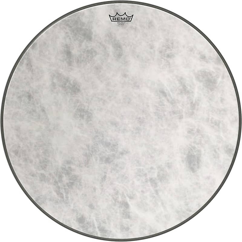 Remo Diplomat Fiberskyn Bass Drum Head 26 in. Reverb