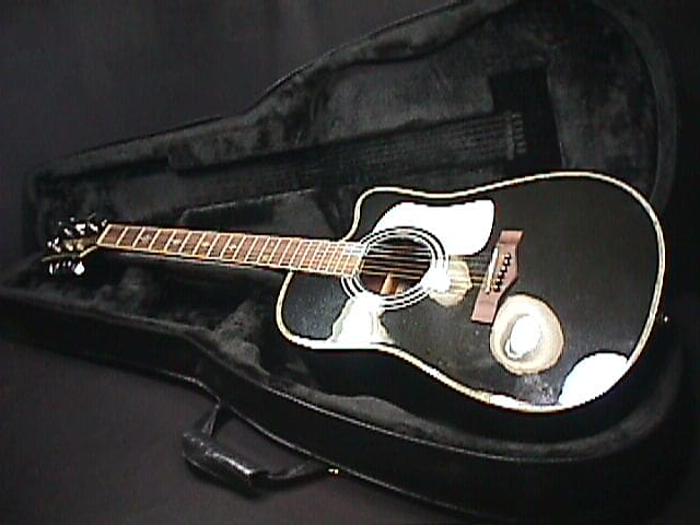 A Randy Jackson Acoustic-Electric Guitar in it's Original Case & Ready to Play   4 G image 1