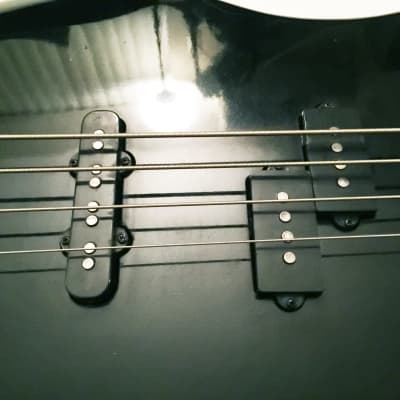 Vintage 1983 HONDO P-Bass Special "Deluxe Series- 870" MIK Gloss Black. Sounds Great !... image 6