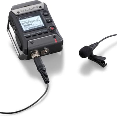 Zoom F1 Field Recorder Lavalier Package image 2