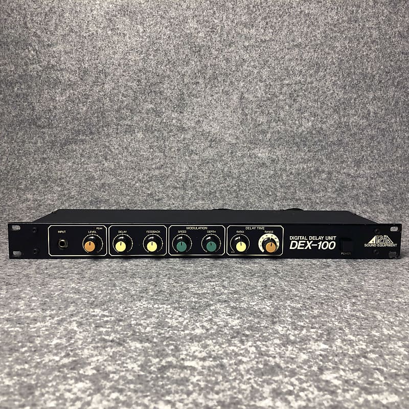 Aria DEX100 Digital Delay Unit Rare 80's Early Digital Reverb