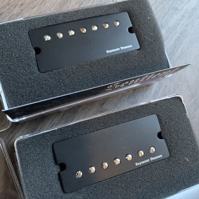 Seymour Duncan Nazgul / Sentient 7 string soap bar pickup set | Reverb