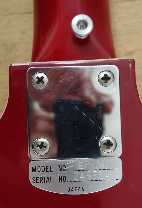 Teisco EP-2L thinline guitar 1964 - made in Japan | Reverb Teisco EP-2L thinline guitar 1964 - made in Japan | Reverb