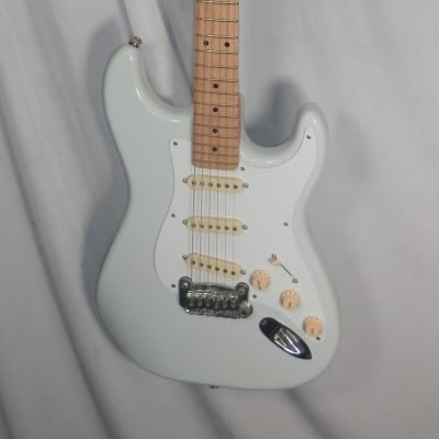 G&L USA Legacy Sonic Blue Alder Body Hard Rock Maple Neck/FB electric guitar with case used 2014 image 6