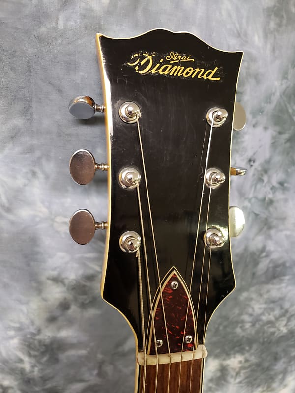 1968 Aria Diamond Model 1202T Thinline Sunburst 335 Style