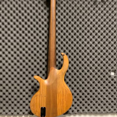 Elrick  5-String Bass, Thru-Neck, Bartolini  Pickups,Mid 90's ,Natural Finish image 3