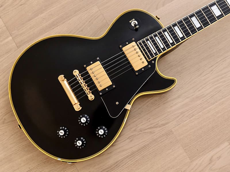 2006 Edwards by ESP E-LP-98LTC Black Beauty Custom, Ebony Nitro Lacquer,  USA Seymour Duncans, Japan