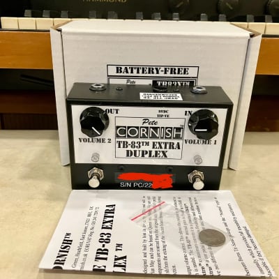 Pete Cornish TB-83 Extra Duplex Treble Boost | Reverb Pete Cornish TB-83 Extra Duplex Treble Boost | Reverb