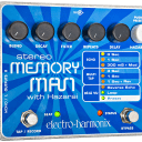 EHX Electro-Harmonix Stereo Memory Man w/Hazarai