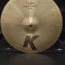 Zildjian K Custom Dark 16" Crash Cymbal (New Haven, CT)