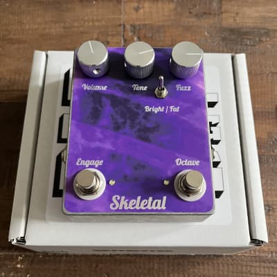 Skeletal Fuzz Pedal w/Selectable Octave Up - Clone of