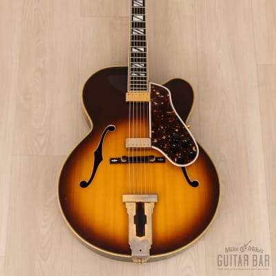 1976 Greco J-115 Vintage Johnny Smith Archtop Guitar Sunburst 100% Original, Japan Fujigen image 2