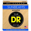 DR RCA-10 Sunbeam Phosphor Bronze Acoustic Strings Extra Lite 10-48