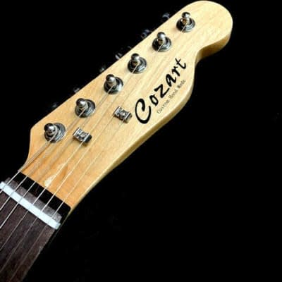 Cozart 2 F Hole Tele Style Stunning Sunburst image 5