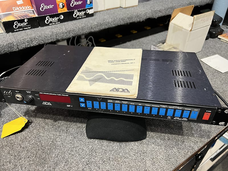 ADA MP-1 MIDI Programable Tube Preamp Rack Unit with