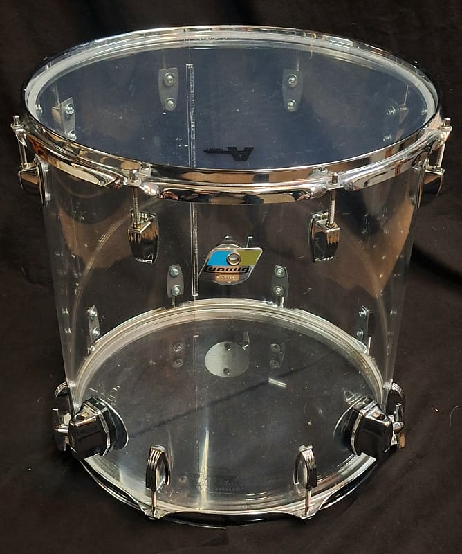 ludwig vistalite floor tom