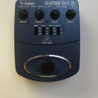 Reverb.com listing, price, conditions, and images for behringer-gdi21-guitar-amp-modeler-di