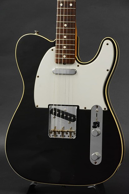 Fender USA American Vintage 62 Custom Telecaster Black | Reverb