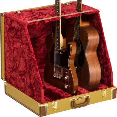 FENDER - Fender Classic Series Case Stand - 3 Guitar  Tweed - 0991023500 image 1