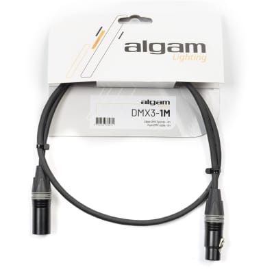 Algam Dmx3 1 M Cavo Dmx 3 Poli 1 Mt image 1