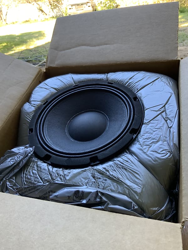 USA Made Eminence Engineering Sample 8” 8ohm Bass Speaker Reverb