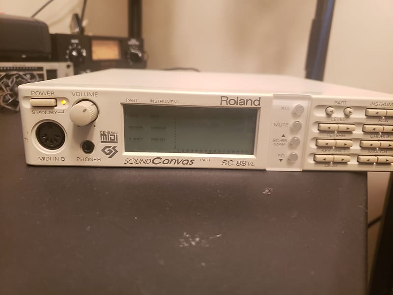 Roland SC-88 VL Sound Canvas Sound Module White