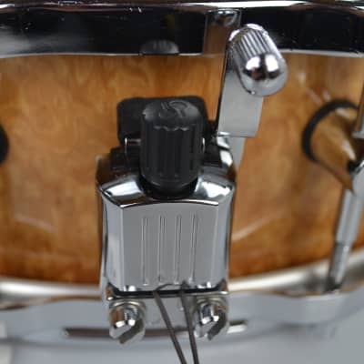 Sonor Delite snare drum S1405M Birdseye Amber 14" x 5" image 7