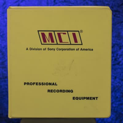 MCI JH-600 Original manual for sale