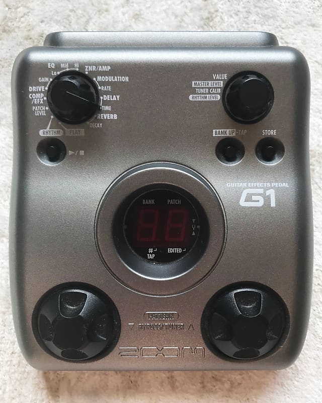 Zoom G1 multieffects guitar pedal Reverb