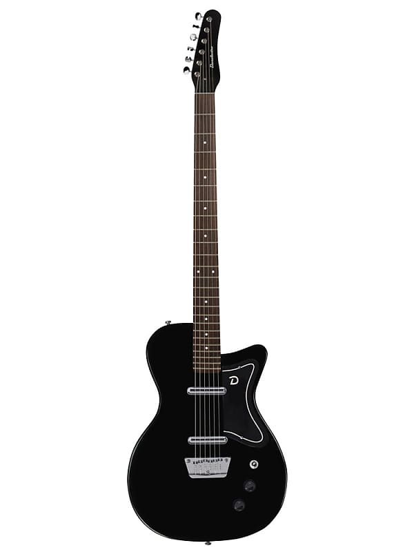 Danelectro D56 Baritone Electric Guitar Black *Free Shipping in the USA* image 1