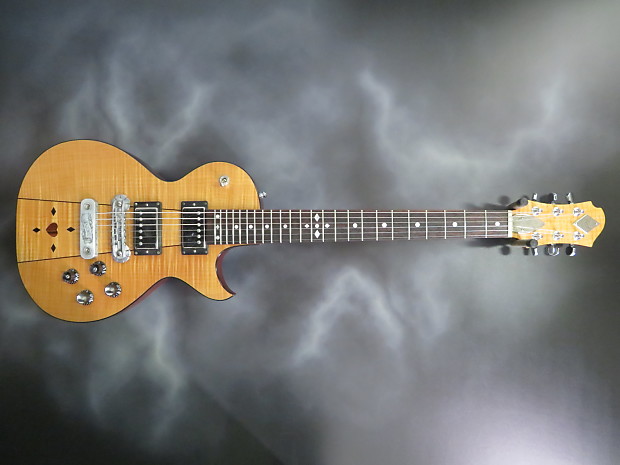 Greco/Zemaitis GZ-2100 WF, Natural Flame Top, W/ Hard Case and