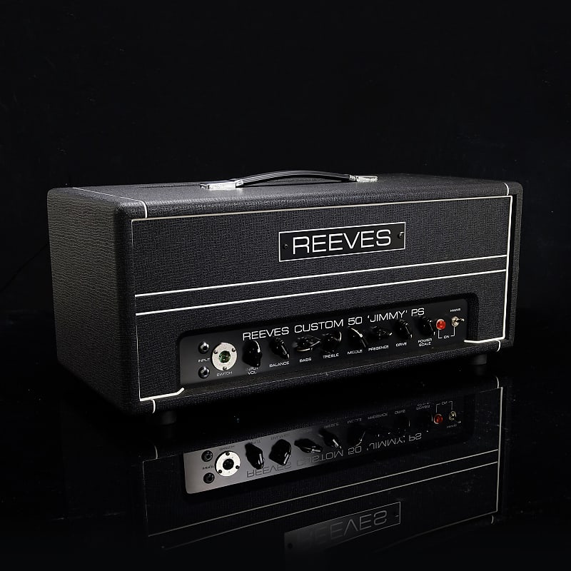 Reeves Custom 50 Jimmy PS amp head with Power Scaling / Reverb