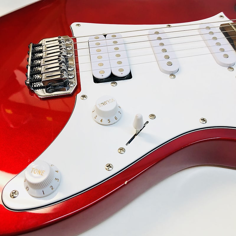 Ibanez GIO 6 String Electric Guitar Cherry Red & White