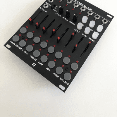 Malekko Voltage Block • Black Panel • 8 Channel 16 Step Sequencer