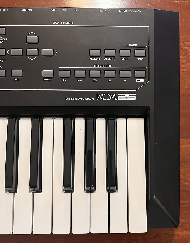 DTM・DAW YAMAHA KX25 Yamaha KX25 Midi usb Controller Studio Controller VGC with