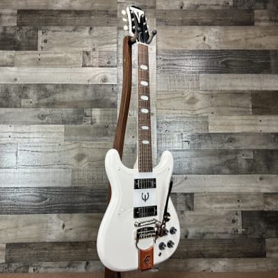 Epiphone Crestwood Custom (Tremotone) Electric Guitar - Polaris White for sale
