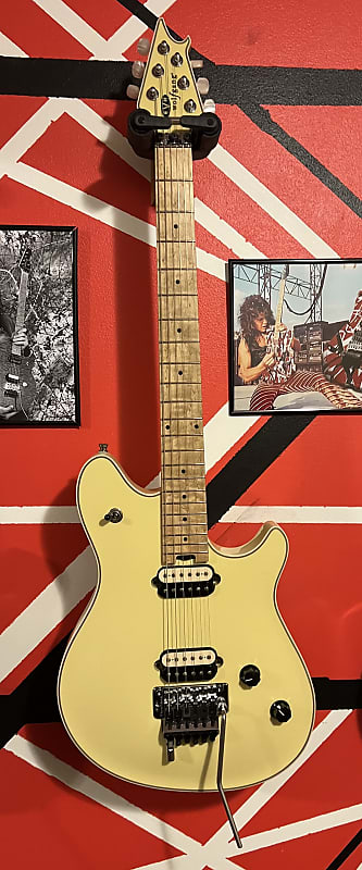 EVH Wolfgang USA Custom with Hardtail Bridge Vintage White