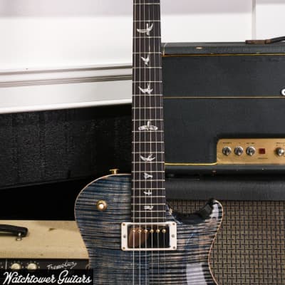 Mint Paul Reed Smith PRS Tremonti Signature Singlecut Tremolo 10 Top Faded Whale Blue image 3