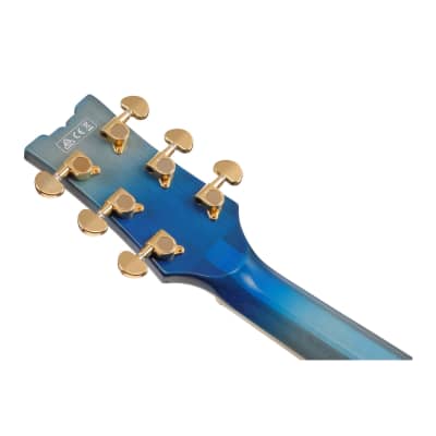 Ibanez AM Artcore Expressionist 6-String Electric Guitar (Jet Blue Burst) image 8