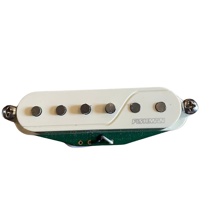 Fishman Fluence PRF Single-Width strat style pickup - white | Reverb